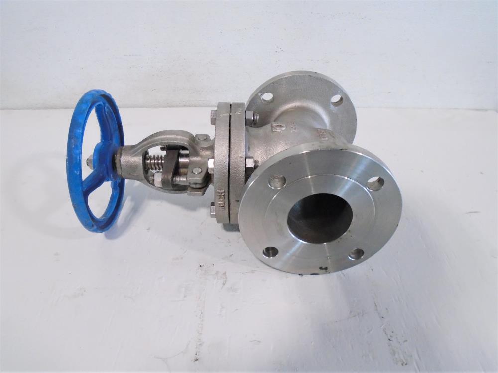 CF Fluid Controls 3" 150# CF8M Globe Valve, GL 15FC3